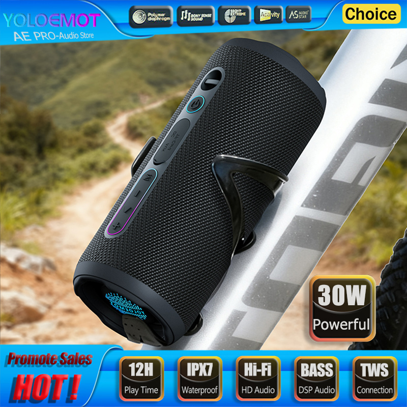 Portable Bluetooth Speaker Waterproof Ipx7 - Altavoz portátil con Bluetooth de 30W,