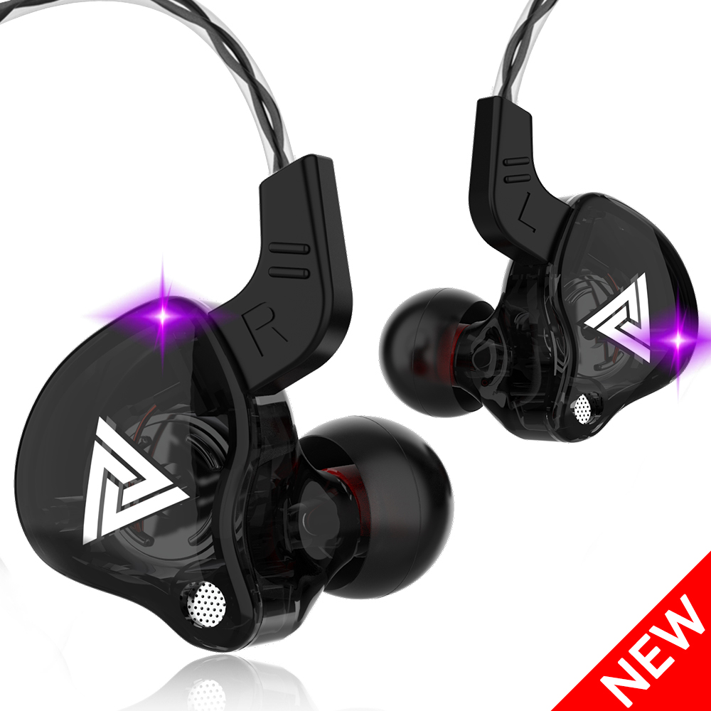 In Ear Monitors For Singers - QKZ-auriculares AK6 con cable y controlador