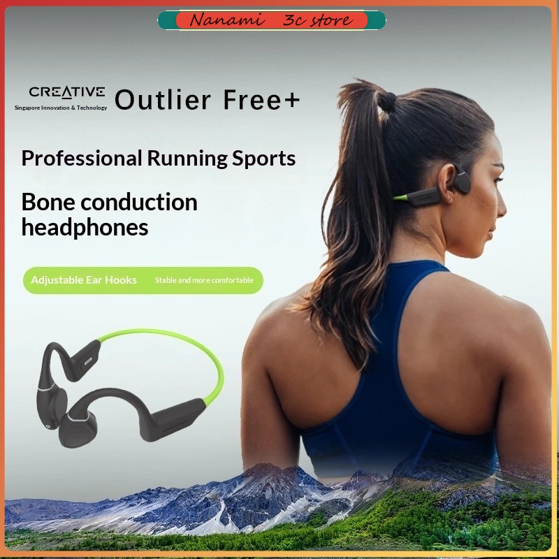 Bone Conduction Running Headphones - Creative Outlier-auriculares de conducción ósea, resistentes