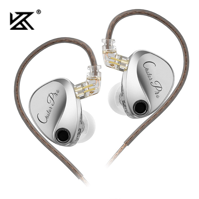 Type C Wired Earphones With Mic - Auriculares intrauditivos KZ Castor PRO, auriculares