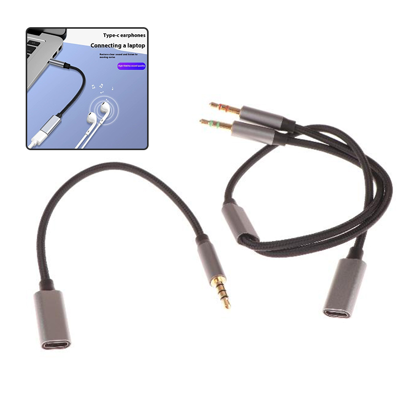 Type C Wired Earphones With Mic - Accesorios para teléfono, tableta y PC
