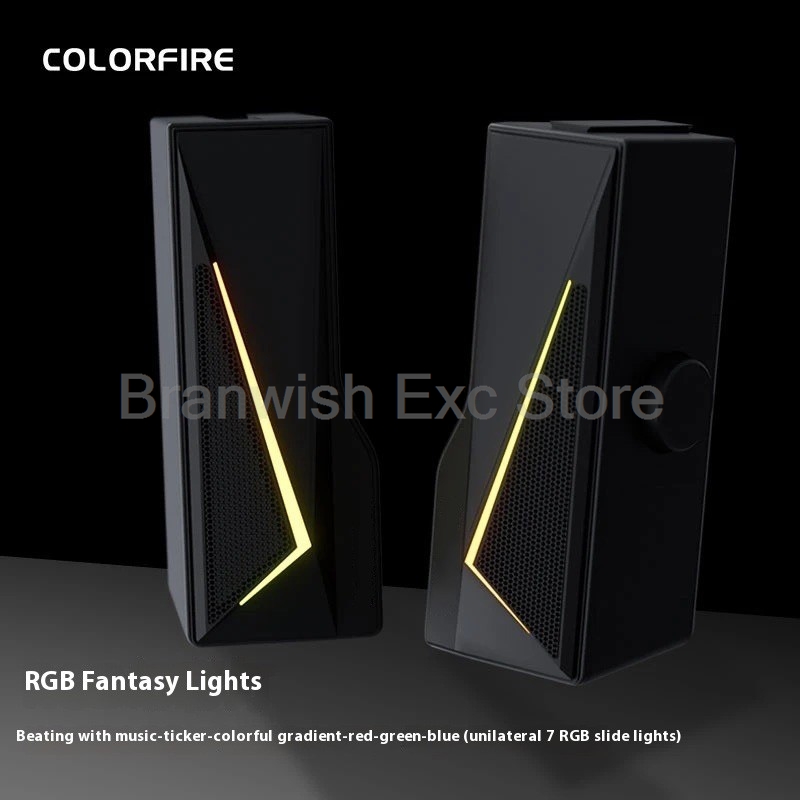 Altavoz de ordenador de 2x2,5  - Rgb Computer Soundbar For Pc reseña y precio