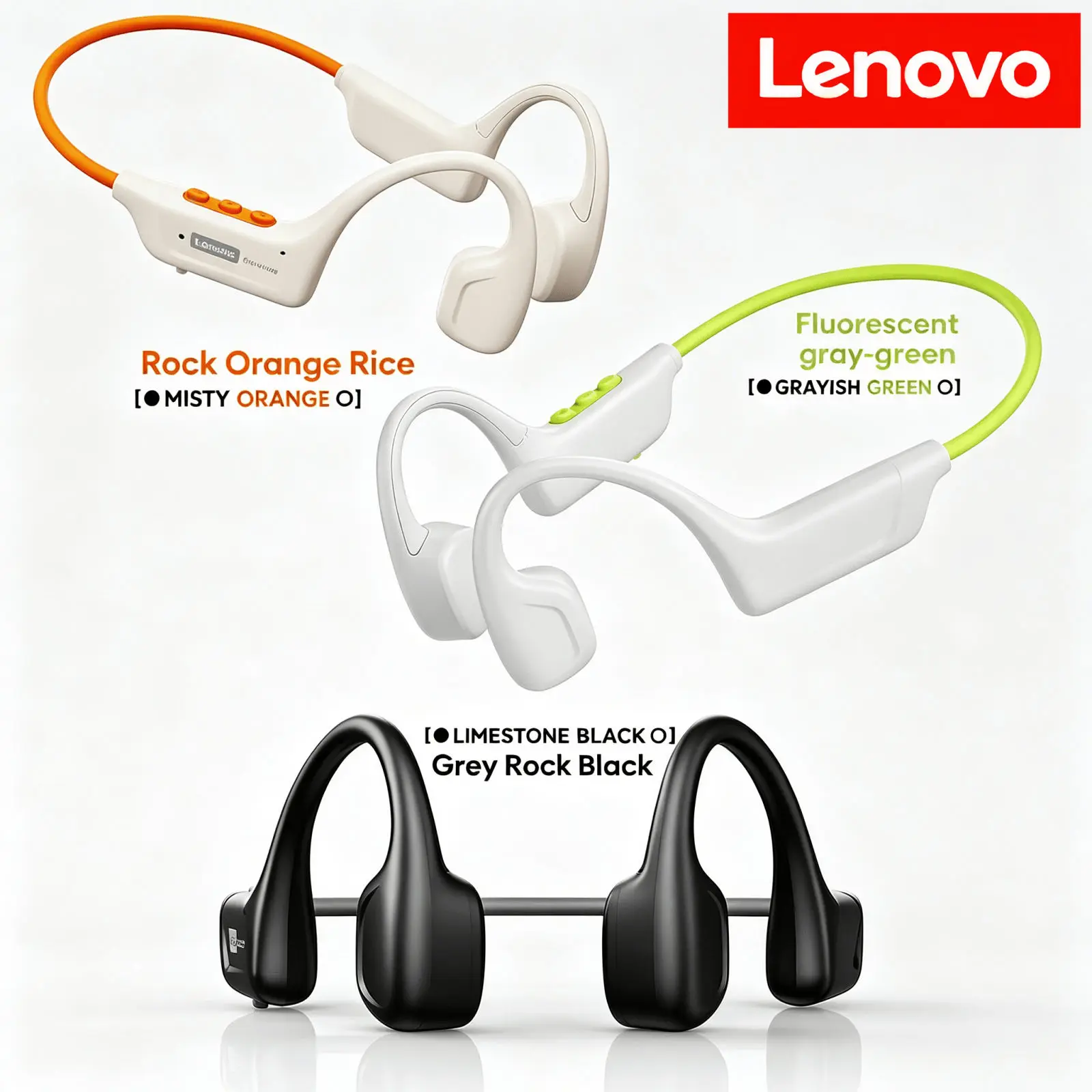 Auriculares Lenovo S102 con te - Bone Conduction Running Headphones reseña y precio