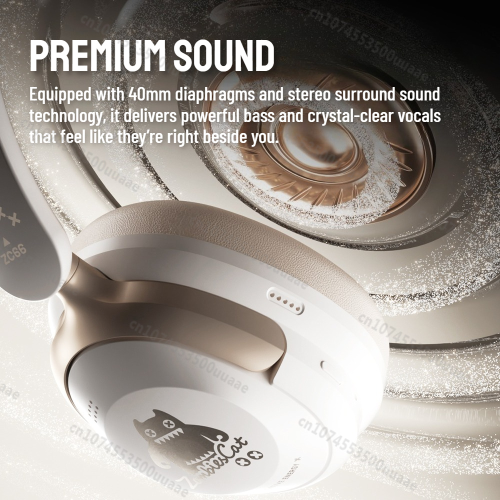 Zombies Cat S10 ANC Bluetooth  - Anc Wireless Over Ear Headphones reseña y precio