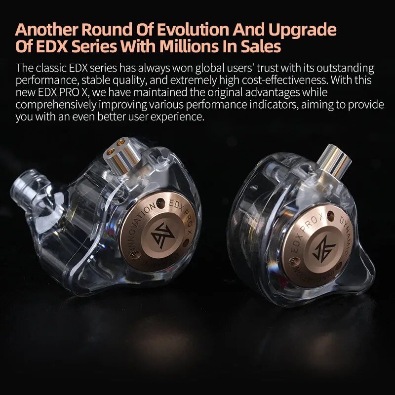 KZ-auriculares EDX PRO X con c - In Ear Monitors For Singers reseña y precio