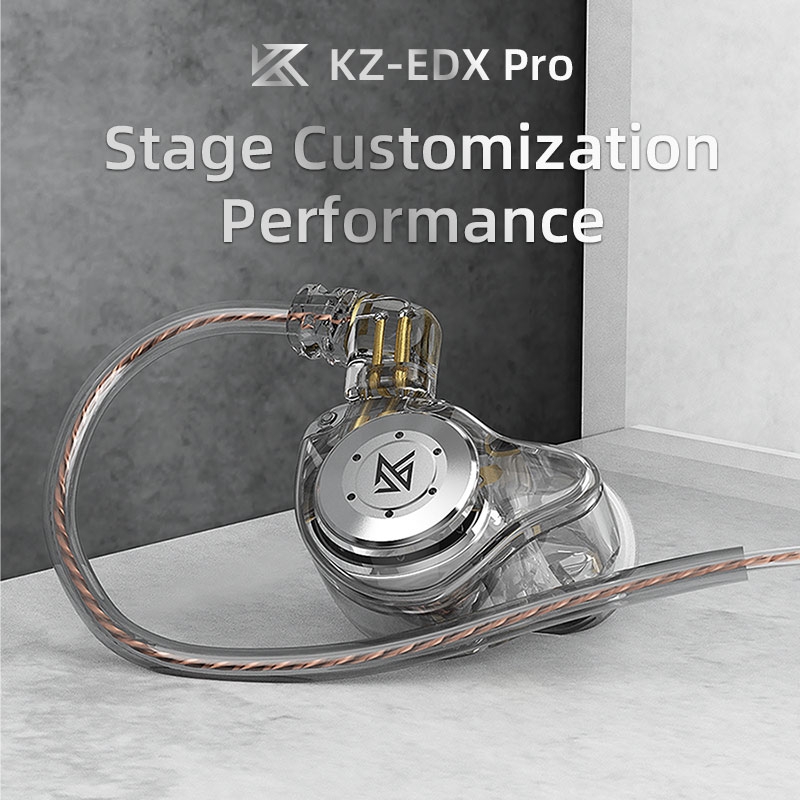 KZ EDX pro Fones de ouvido Bas - In Ear Monitors For Singers reseña y precio