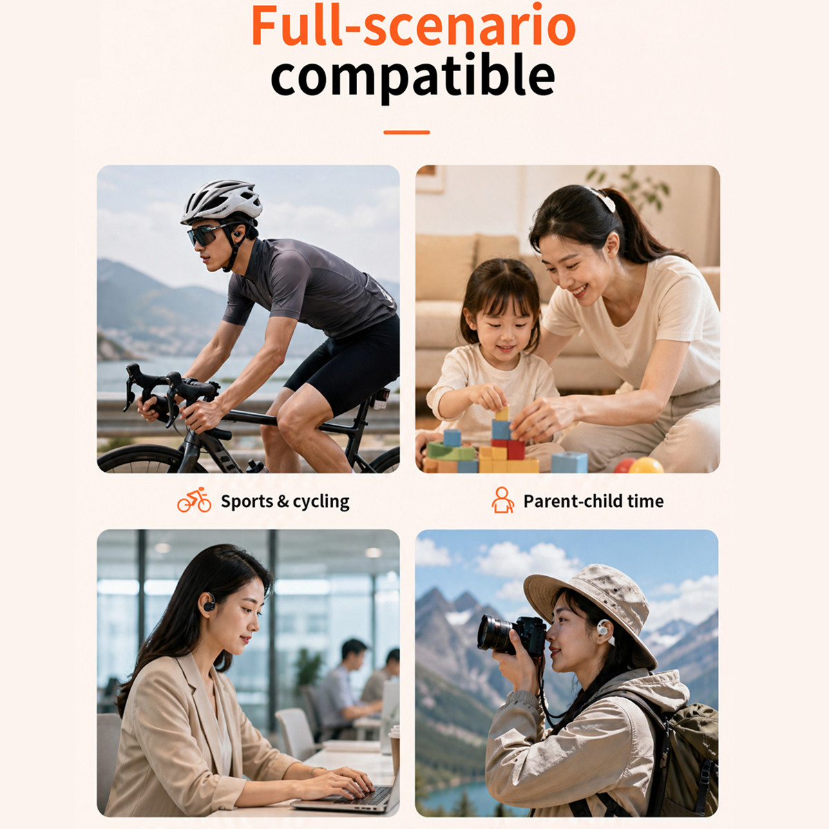 Nuevos Auriculares Inteligente - Bone Conduction Running Headphones reseña y precio
