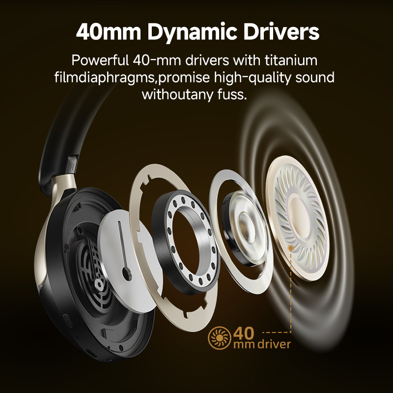 QCY H3 PRO Auriculares inalámb - Anc Wireless Over Ear Headphones reseña y precio