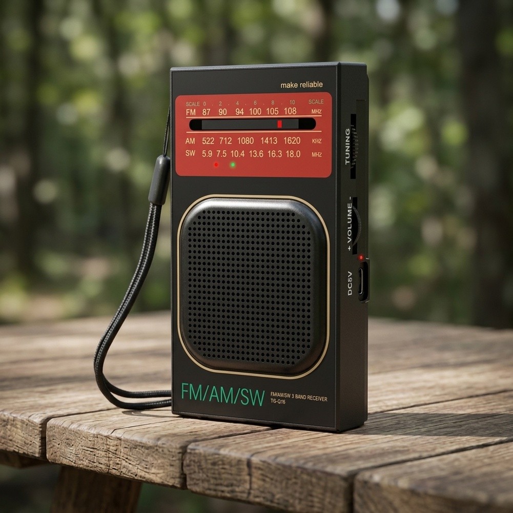 Radio portátil compacta y reca - Speakers reseña y precio