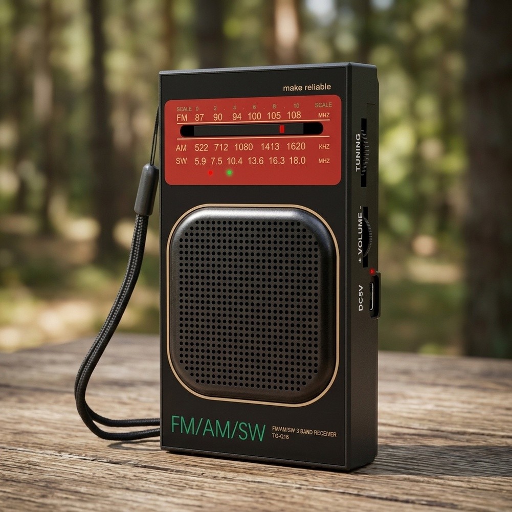 Radio portátil compacta y reca - Speakers reseña y precio