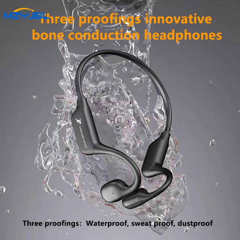 MZYMI-auriculares Bluetooth 5, - Bone Conduction Running Headphones reseña y precio