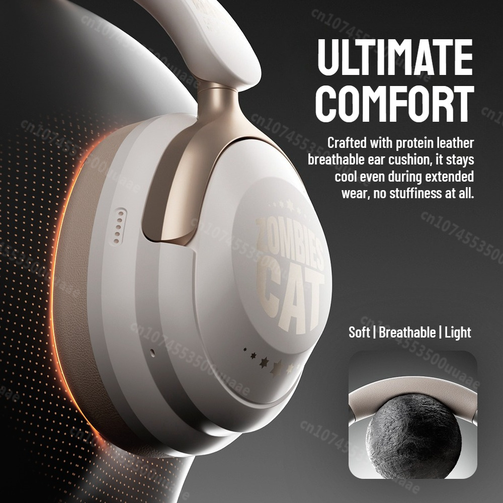 Zombies Cat S10 ANC auriculare - Anc Wireless Over Ear Headphones reseña y precio